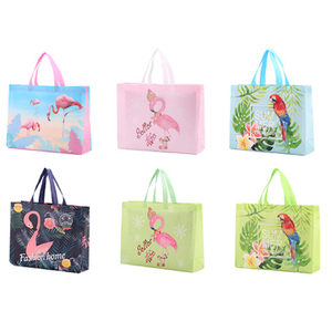 New Design Nonwoven Bag Laminated Non woven Colorful Bags with Button Customized Shopping Bag